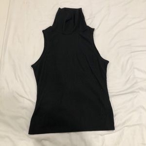 Boohoo Turtleneck Sleeveless Shirt